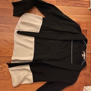 Blazer black and white